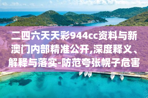 二四六天天彩944cc資料與新澳門內部精準公開,深度釋義、解釋與落實-防范夸張幌子危害