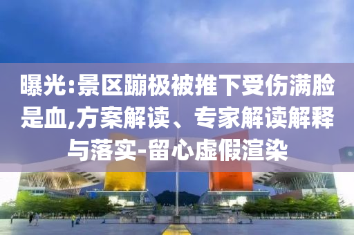 曝光:景區蹦極被推下受傷滿臉是血,方案解讀、專家解讀解釋與落實-留心虛假渲染