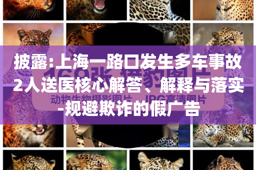 披露:上海一路口發生多車事故2人送醫核心解答、解釋與落實-規避欺詐的假廣告